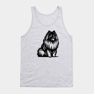 Keeshond Dog Tank Top